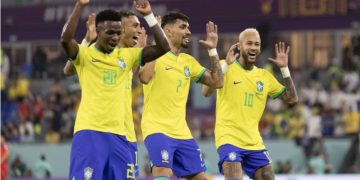 Brasil goleia a Coreia do Sul por 4 a 1 e avança na Copa do Mundo