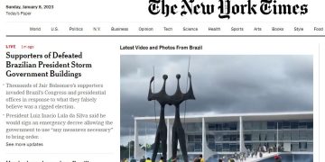The New York Times – Apoiadores do presidente derrotado invadem prédios do governo