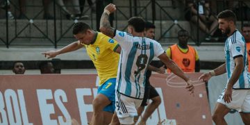 Brasil goleia Argentina na Copa América de beach soccer