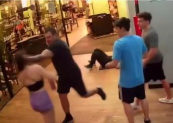 Policial militar agride mulher dentro de academia