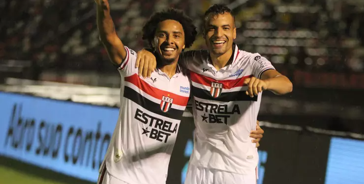 Botafogo-SP bate Sampaio por 1 a 0 no Estádio Santa Cruz