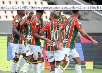 Sampaio Corrêa derrota o ABC-RN no Castelão pelo placar de 1 a 0