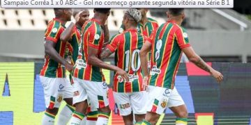 Sampaio Corrêa derrota o ABC-RN no Castelão pelo placar de 1 a 0