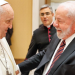 Lula se encontra com papa Francisco no Vaticano