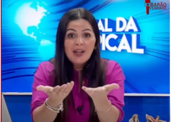Apresentadora de TV no Maranhão viraliza depois de mandar todo mundo pro inferno