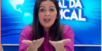 Apresentadora de TV no Maranhão viraliza depois de mandar todo mundo pro inferno