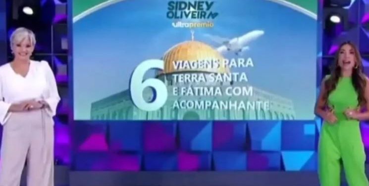 Silvio Santos sorteia viagens para Israel e Palestina no SBT