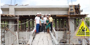 Presidente da Assembleia participa de vistoria das obras de ponte em Barreirinhas