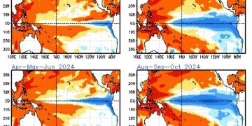 Previsão climatica é de que fevereiro seja de grandes chuvas nas regiões norte e nordeste do Brasil