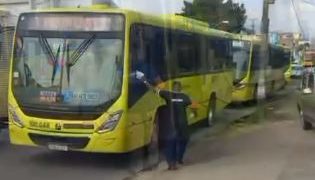 Rodoviários paralisam o sistema de transporte público de São Luís
