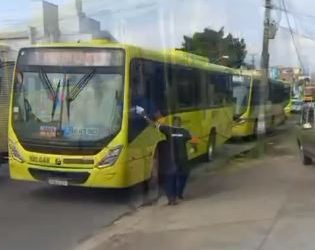 Rodoviários paralisam o sistema de transporte público de São Luís