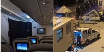 Passageiro morre durante voo após sangue ‘jorrar’ pelo nariz e pela boca