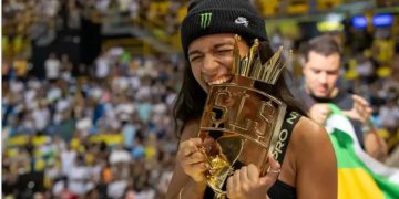 Maranhense Rayssa Leal conquista etapa da Liga Mundial de Street Skate realizada nos Estados Unidos