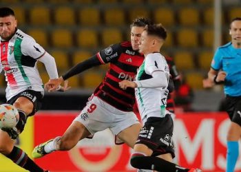 Flamengo perde para o Palestino no Chile e se complica na Libertadores