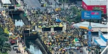 Bolsonaro inicia agenda política no Pará com baixa presença de público