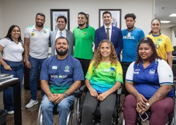 Ministro André Fufuca ouve reivindicações de atletas de modalidades paralímpicas coletivas