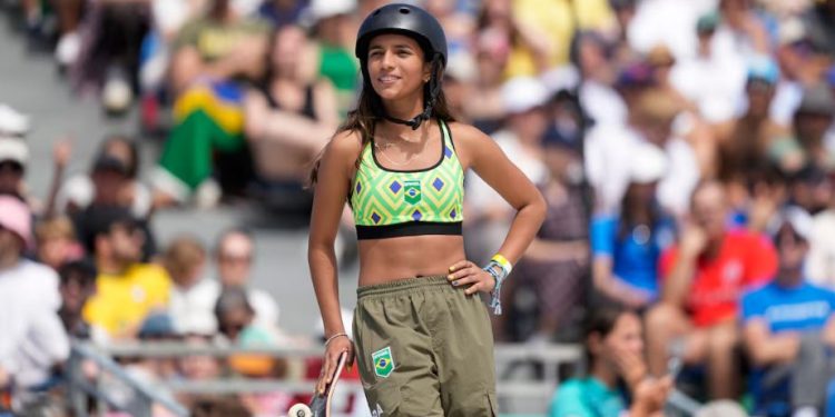 Maranhense Rayssa Leal conquista bronze na Olímpíada de Paris