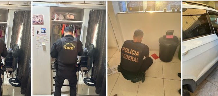 PF reprime grupo criminoso especializado em tráfico de drogas interestadual e lavagem de capitais