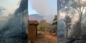 Incêndios atinge vegetação da Chapada das Mesas e outros municípios no estado do Maranhão