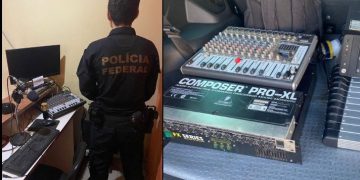 PF e Anatel desarticulam rádio clandestina em operação de fiscalização