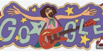 Google Doodle homenageia o maluco beleza Raul Seixas neste sábado (23)