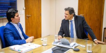 Ministros André Fufuca e Fernando Haddad miram sites ilegais de apostas online