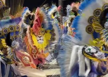Os Indomáveis é o bloco tradicional campeão do grupo A do carnaval de São Luís de 2025