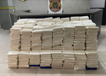 PF apreende uma tonelada de cocaína que seria exportada em navio do Porto do Itaqui