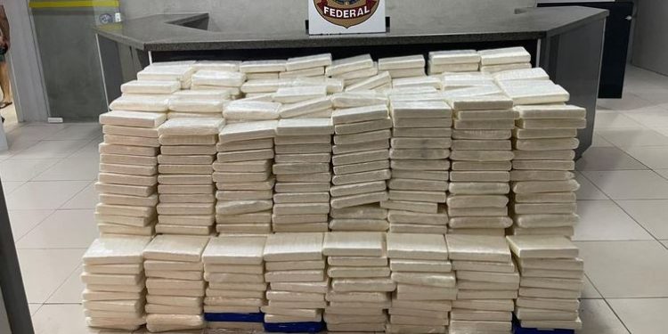 PF apreende uma tonelada de cocaína que seria exportada em navio do Porto do Itaqui