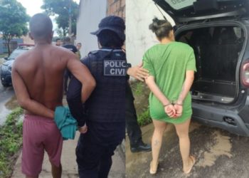 Polícia do Maranhão prende casal por arrombamento de veículos na região metropolitana de São Luís