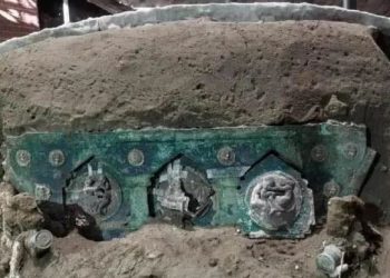 Carruagem cerimonial romana de 2 mil anos foi encontrada intacta na cidade de Pompeia, na Itália