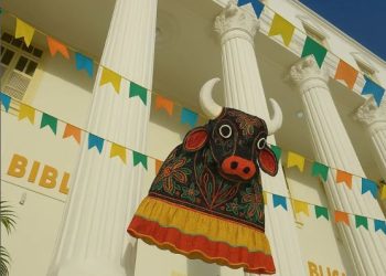 Exposição sobre o boi de sotaque de Zabumba fica em cartaz na Biblioteca Benedito Leite até 30 de julho