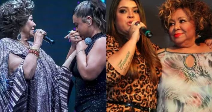 Alcione dedica show no Rio de Janeiro à ‘filha’ Preta Gil