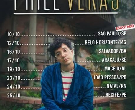 Phill Veras volta à cena musical com agenda intensa no Nordeste