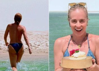 Angélica comemora aniversário de 52 anos nos Lençois Maranhenses