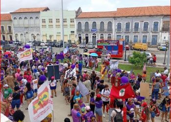 Manifestação “Pela Vidas das Mulheres”, celebra data mundial e luta contra violência