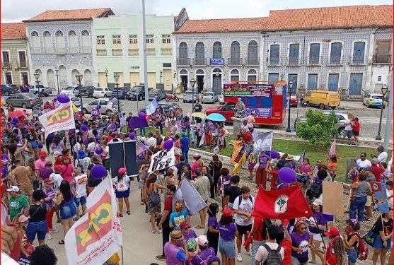Manifestação “Pela Vidas das Mulheres”, celebra data mundial e luta contra violência