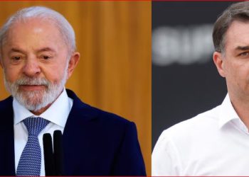 Lula tem 45% das intenções de voto e Flávio Bolsonaro, 40%, no 2º turno, diz pesquisa