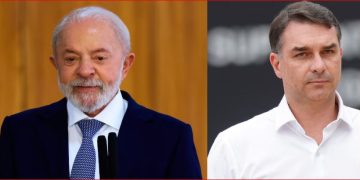 Lula tem 45% das intenções de voto e Flávio Bolsonaro, 40%, no 2º turno, diz pesquisa