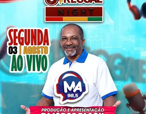 Jorge black estreia na Maranhão FM programa Reggae night em agosto